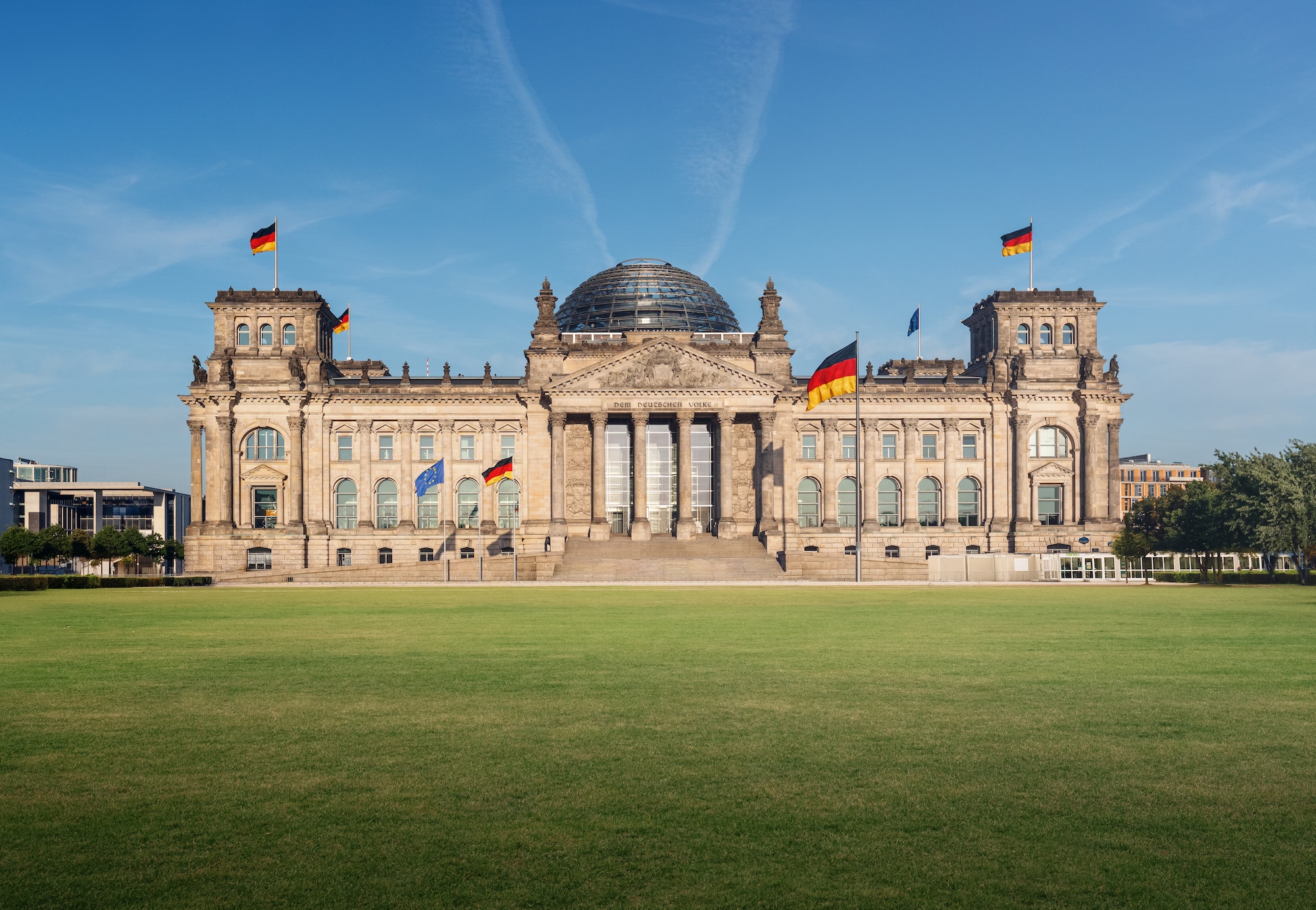 German Parliament (Bundestag) - Reichstag Building - Berlin, Germany